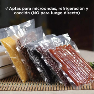 Pack de 3 Rollos de bolsas para sellado al vacío (5m c/u)